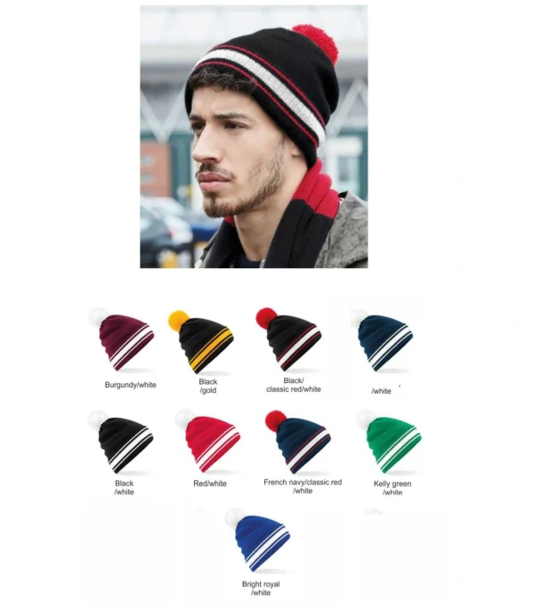 BB472 Beechfield Stadium Beanie